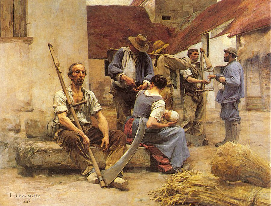 Lhermitte, Leon Harvesters' Country